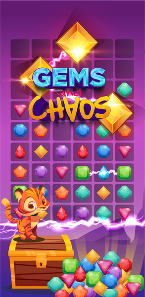 Gems & Chaos - Challenge Games - Gameplay image of android game