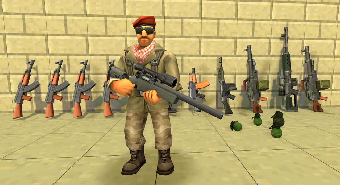 StrikeBox: Sandbox&Shooter - عکس بازی موبایلی اندروید