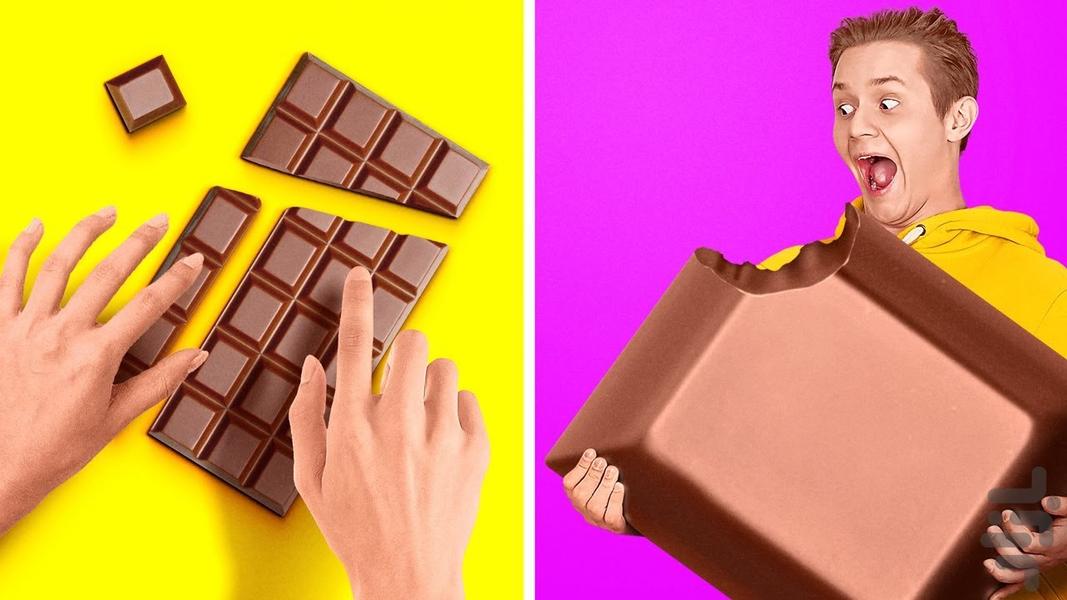 چالش خنده دار غذایی جدید بدون نت - عکس برنامه موبایلی اندروید