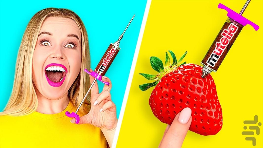 چالش خنده دار غذایی جدید (بدون نت) - Image screenshot of android app