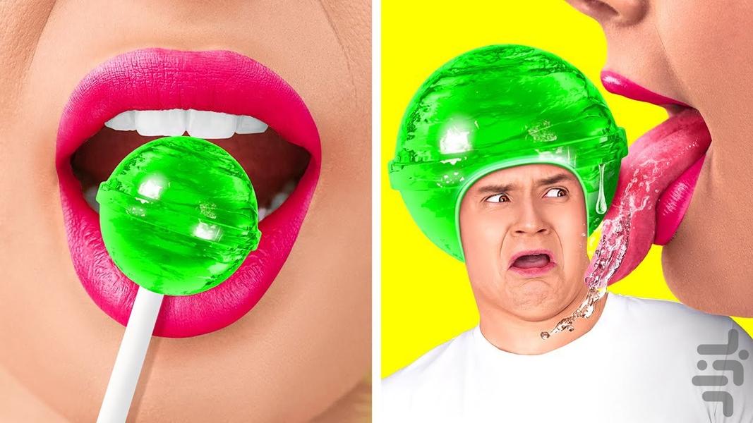 چالش خنده دار غذایی جدید (بدون نت) - Image screenshot of android app