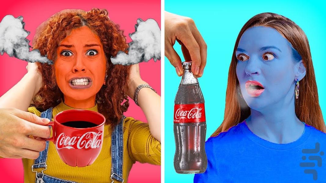 چالش خنده دار غذایی دزدکی بدون نت - عکس برنامه موبایلی اندروید