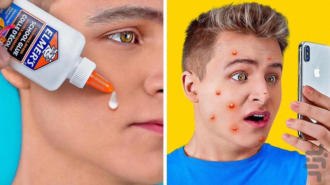 چالش خنده دار ترفند و شوخی (آفلاین) - Image screenshot of android app