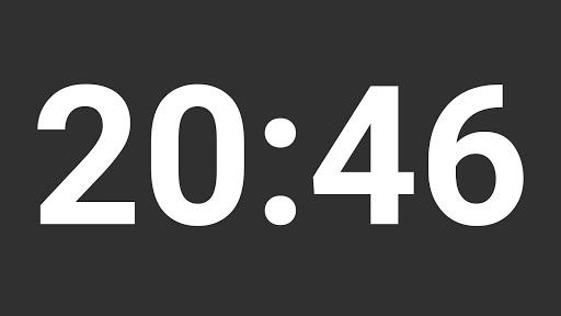 Digital Table Clock - عکس برنامه موبایلی اندروید