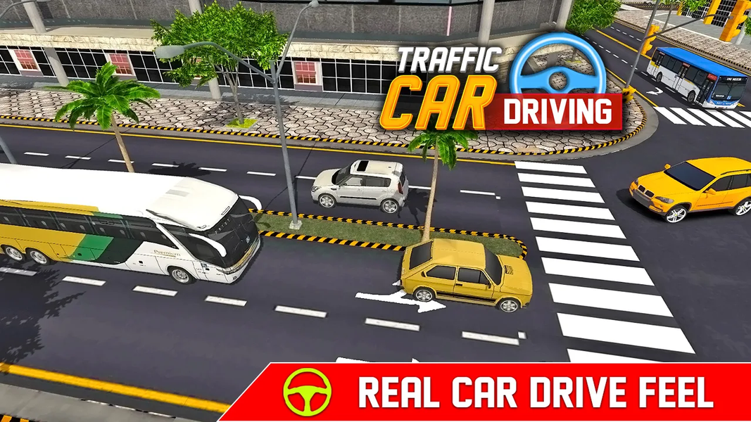 Traffic And Car Driving - Sim - Gameplay image of android game