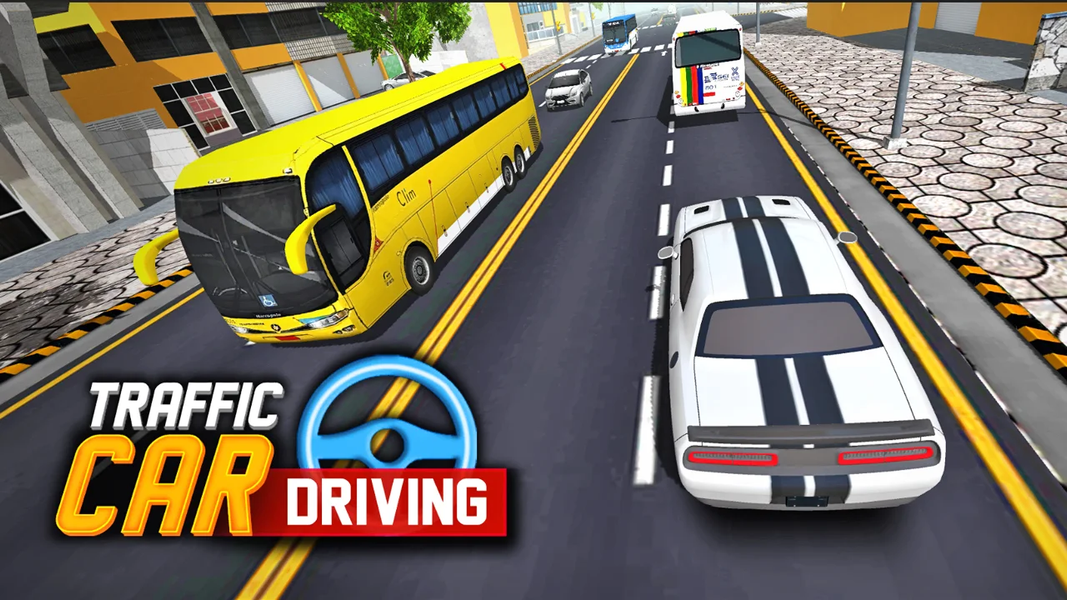 Traffic And Car Driving - Sim - Gameplay image of android game