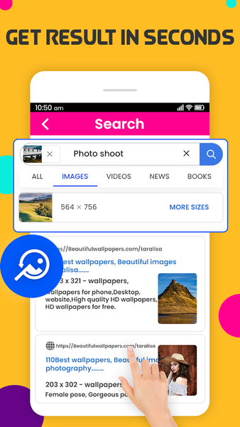 Image Search, Photo Downloader - عکس برنامه موبایلی اندروید