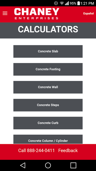 Concrete & Agg Calculator - عکس برنامه موبایلی اندروید