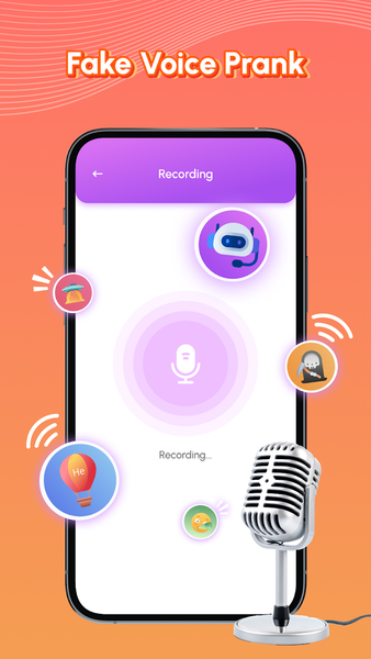 Voice Changer - Sound Effects - عکس برنامه موبایلی اندروید