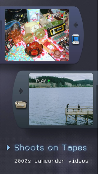 OldReel - Vintage Camcorder - عکس برنامه موبایلی اندروید