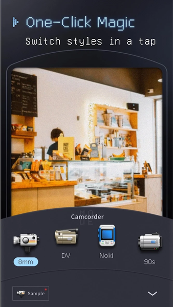 OldReel - Vintage Camcorder - عکس برنامه موبایلی اندروید