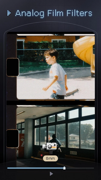 OldReel - Vintage Camcorder - عکس برنامه موبایلی اندروید