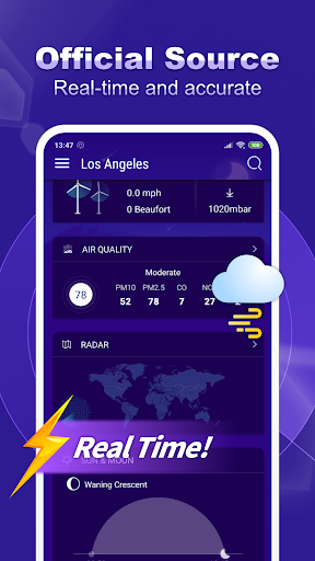 Weather Live - Widgets & Radar - عکس برنامه موبایلی اندروید