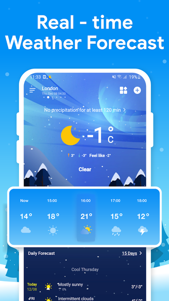 Weather Forecast - Live Radar - عکس برنامه موبایلی اندروید