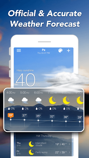 Weather Forecast: Live Weather - عکس برنامه موبایلی اندروید