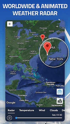 Weather App - Weather Forecast - عکس برنامه موبایلی اندروید