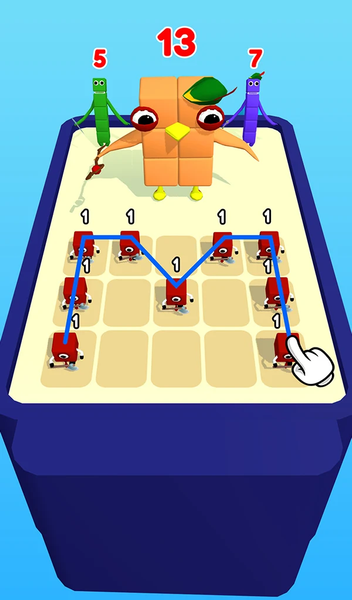 Merge Cube Number: Color Block - عکس بازی موبایلی اندروید