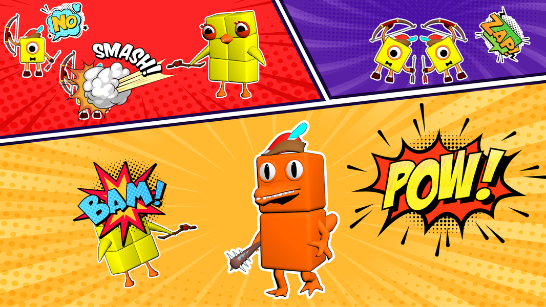 Merge Cube Number: Color Block - عکس بازی موبایلی اندروید