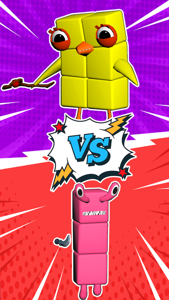 Merge Cube Number: Color Block - عکس بازی موبایلی اندروید