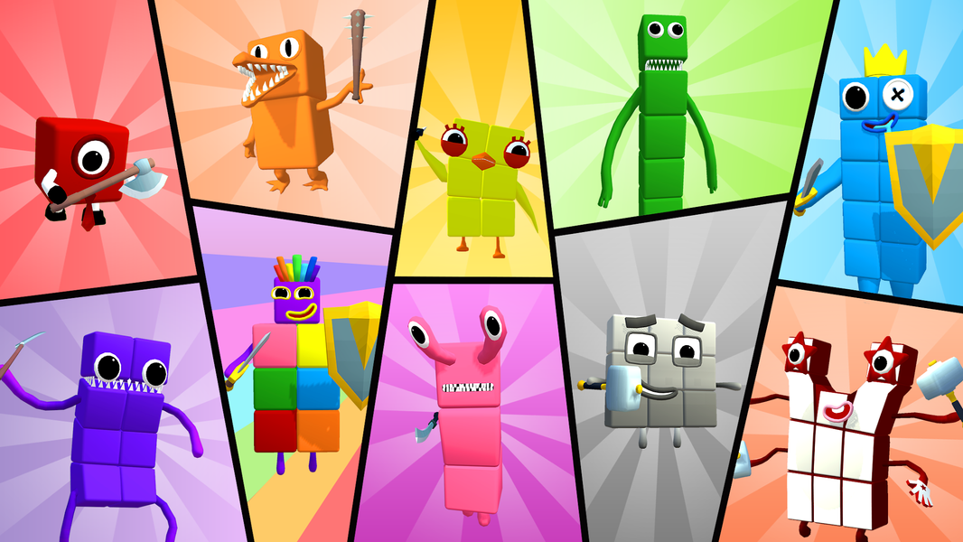 Merge Cube Number: Color Block - عکس بازی موبایلی اندروید