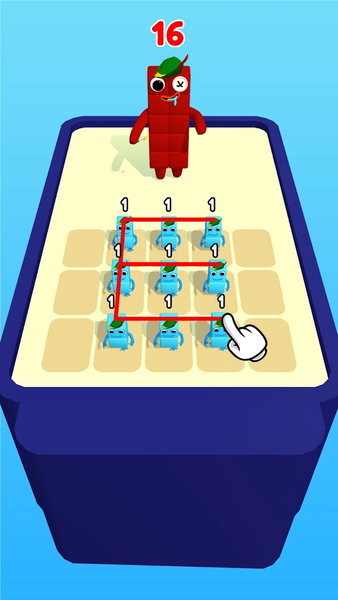 Merge Cube Number: Color Block - عکس بازی موبایلی اندروید