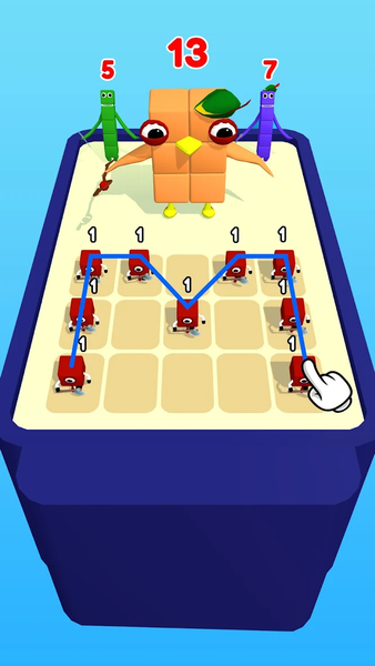 Merge Cube Number: Color Block - عکس بازی موبایلی اندروید