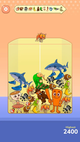 Brainrot Chaos: Drop Puzzle - عکس بازی موبایلی اندروید