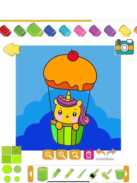 Kawaii Unicorn: Coloring World - عکس بازی موبایلی اندروید