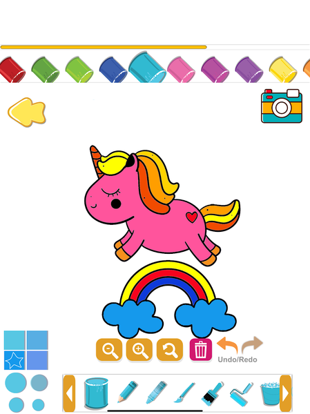 Kawaii Unicorn: Coloring World - عکس بازی موبایلی اندروید