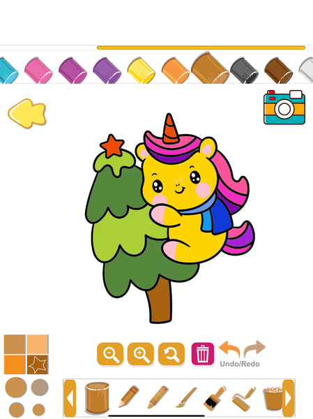 Kawaii Unicorn: Coloring World - عکس بازی موبایلی اندروید