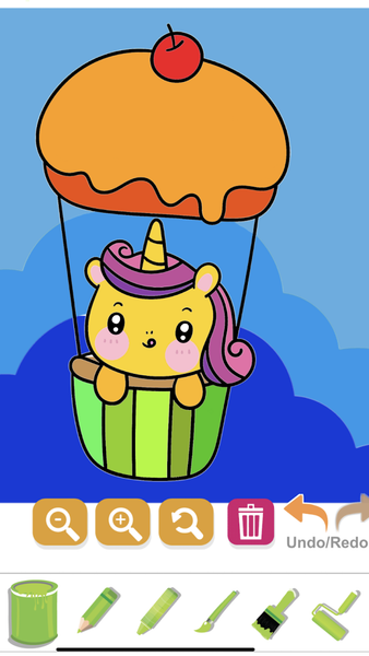 Kawaii Unicorn: Coloring World - عکس بازی موبایلی اندروید