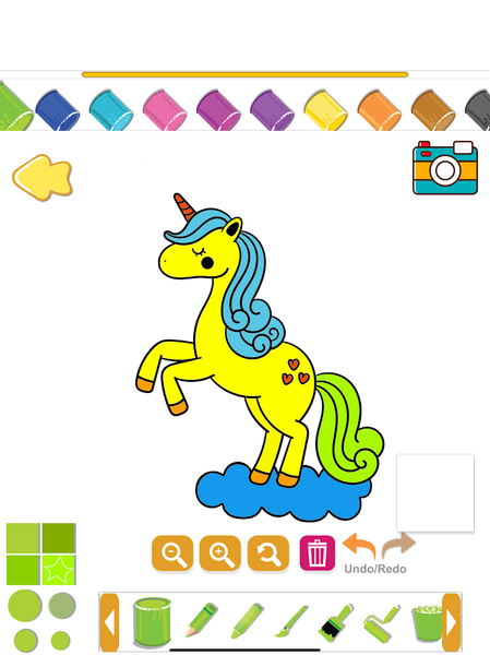 Kawaii Unicorn: Coloring World - عکس بازی موبایلی اندروید