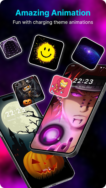 Battery Charging Animation ۳D - عکس برنامه موبایلی اندروید