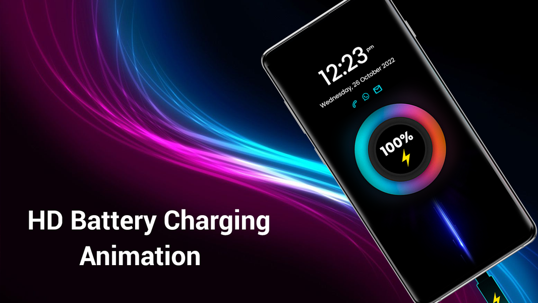 3D Battery Charging Animation - Image screenshot of android app