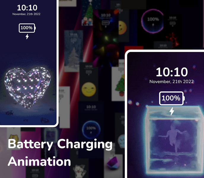 Battery Charging Animation - عکس برنامه موبایلی اندروید