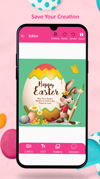 Easter Photo Frames & Wishes - عکس برنامه موبایلی اندروید