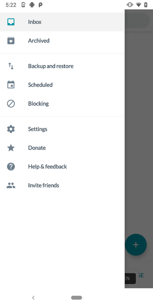 SMS Messenger - عکس برنامه موبایلی اندروید
