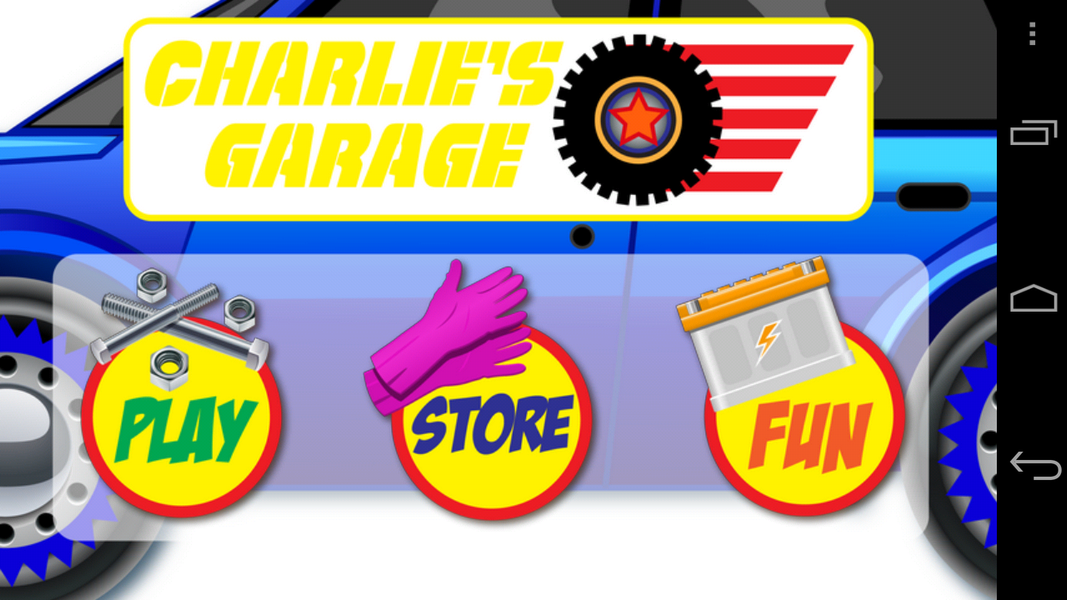 Charlie's Garage Car Maker - Gameplay image of android game