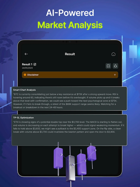 Chart AI - AI Trading Analysis - عکس برنامه موبایلی اندروید