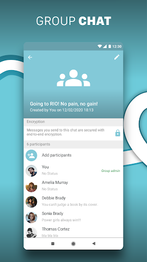 Chat-in Instant Messenger - عکس برنامه موبایلی اندروید