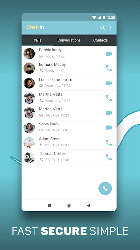 Chat-in Instant Messenger - عکس برنامه موبایلی اندروید