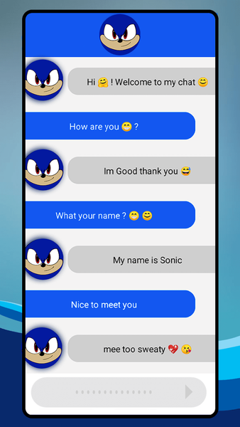 Fake Call SONIC EXE - عکس بازی موبایلی اندروید