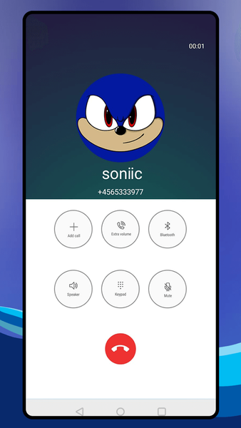 Fake Call SONIC EXE - عکس بازی موبایلی اندروید