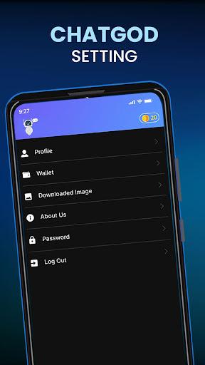 Chat GPT: GPT based AI ChatGOD - عکس برنامه موبایلی اندروید