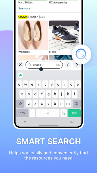 Go Browser - عکس برنامه موبایلی اندروید