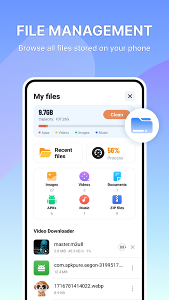 Go Browser - عکس برنامه موبایلی اندروید