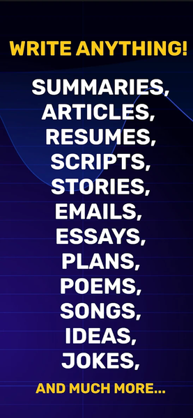 Chat AI - Ask Anything - Image screenshot of android app