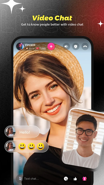 LivCam - Live Video Chat&Meet - عکس برنامه موبایلی اندروید