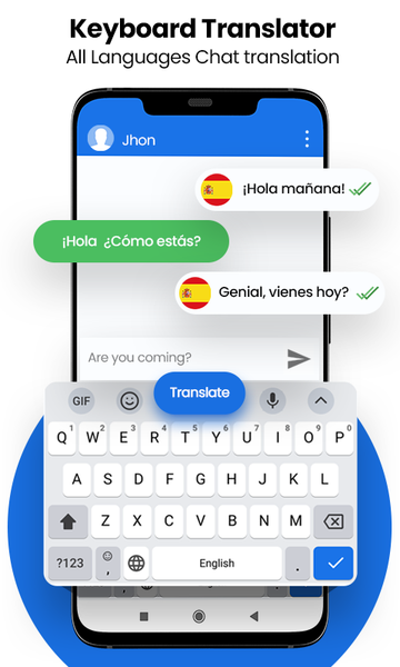 Translator Keyboard All Chats - عکس برنامه موبایلی اندروید