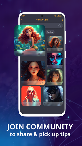 MidDreams: AI Art Generator - عکس برنامه موبایلی اندروید